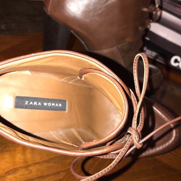 Zara Leather High Heels - Picture 6 of 6